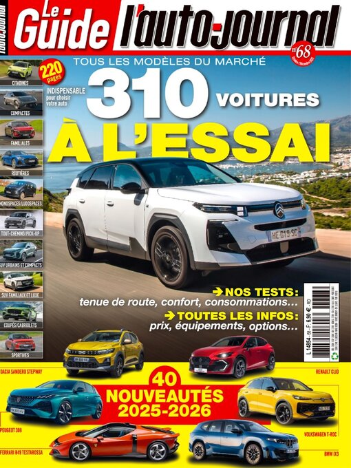 Title details for L'auto Journal by Editions Mondadori Axel Springer (EMAS) - Available